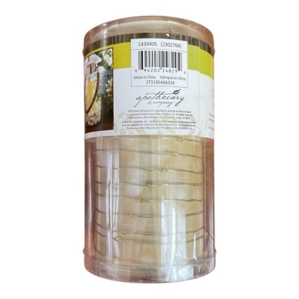 Apothecary & Company Micro LED String Lights 10ft Battery Powered White NIB - Picture 8 of 8